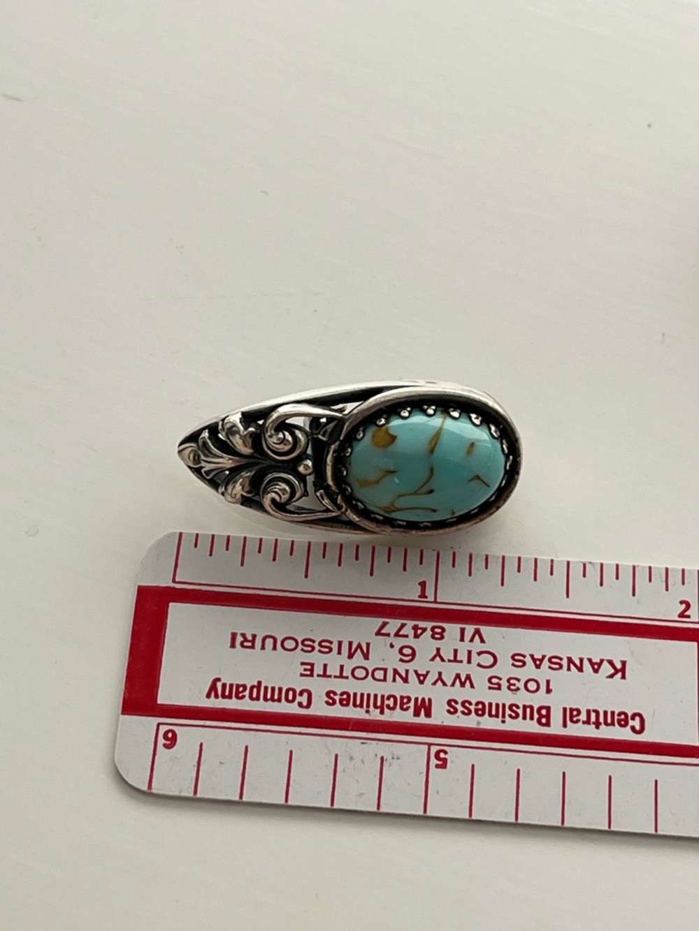 Vintage Napier Turquoise Clip Earrings Silver Tone Southwestern Statement - Picture 10 of 12